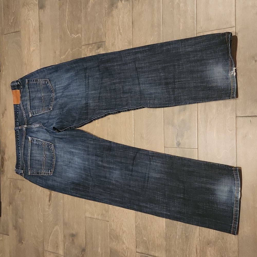 Lucky Brand Men's Denim Jeans 221 Original Straight Size 34W × 32L - Picture 4 of 4